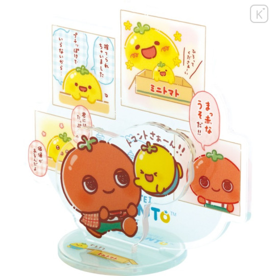 Japan San-X Acrylic Stand - Uso Tantei Tomanto : With Pucchy Comic - 2