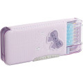 Japan San-X Windowed Soft Pen Case - Sumikko Gurashi : Purple Ribbon - 1