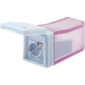 Japan San-X Windowed Soft Pen Case - Sumikko Gurashi : Purple Ribbon - 4
