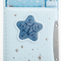 Japan San-X Original Windowed Soft Pen Case - Sumikko Gurashi : Blue Star - 3