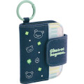 Japan San-X Original Mini Wallet with Carabiner - Rilakkuma : Chairoikoguma's Kumakyun Days - 1