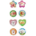 Japan San-X Sparkly Marble Sticker Flakes - Wan Wan Wanko : Sky - 2