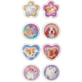 Japan San-X Sparkly Marble Sticker Flakes - Wan Wan Wanko : Musical Notes - 2
