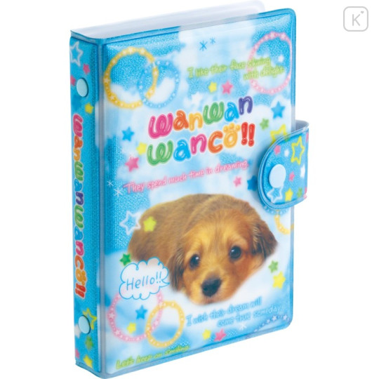 Japan San-X Squishy Sticker Binder - Wan Wan Wanko : Sky - 1