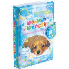 Japan San-X Squishy Sticker Binder - Wan Wan Wanko : Sky