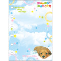Japan San-X Squishy Sticker Binder - Wan Wan Wanko : Sky - 3
