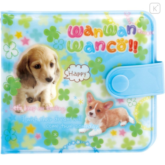 Japan San-X Vinyl Wallet - Wan Wan Wanko - 1