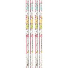 Japan San-X Red Pencil Set - Sumikko Gurashi : Round Barrel