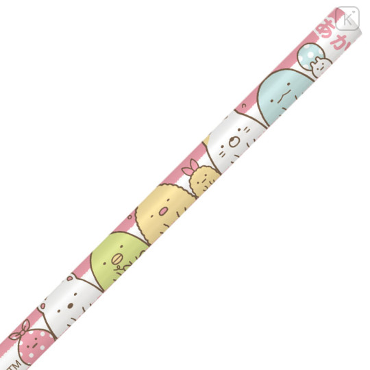 Japan San-X Red Pencil Set - Sumikko Gurashi : Round Barrel - 2