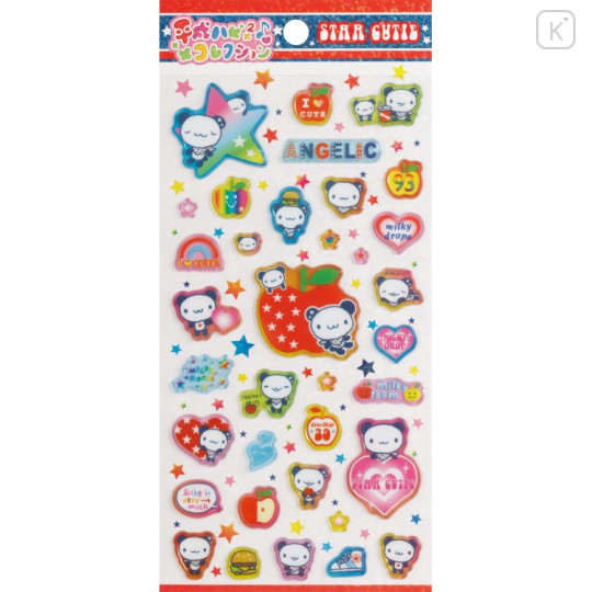 Japan San-X Sticker - Nakayoshi Net : Heisei Retro Panda - 1