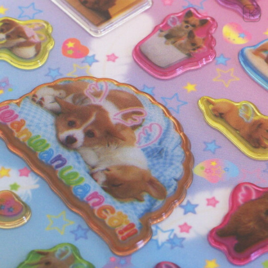 Japan San-X Sticker - Nakayoshi Net : Heisei Retro Dog - 2