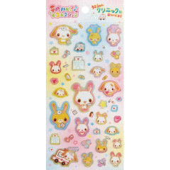 Japan San-X Sticker - Nakayoshi Net : Heisei Retro Bunny