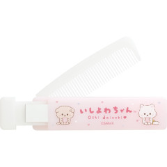Japan San-X Mirror & Comb - Ishiyowa-chan : Love My Favorite Idol