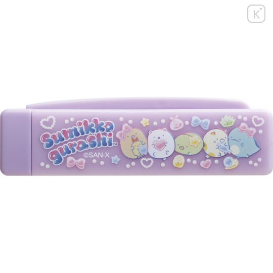 Japan San-X Mirror & Comb - Sumikko Gurashi : Purple - 2
