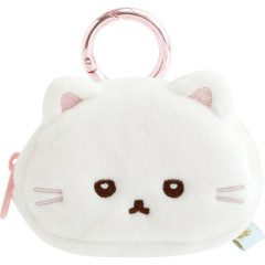 Japan San-X Mini Plush Pouch with Carabiner - Ishiyowachan : Love My Favorite Idol My Junior