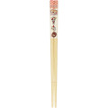 Japan San-X Bamboo Chopsticks 21cm - Nyan Nyan Nyanko - 2