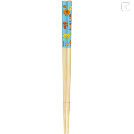 Japan San-X Bamboo Chopsticks 21cm - Mikanbouya - 2