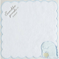 Japan San-X Embroidered Mini Towel - Sumikko Gurashi : Tokage Dinosaur Lizard