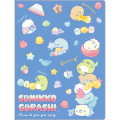 Japan San-X A4 Hardcover Double Clear Holder - Sumikko Gurashi : Gummy Gummy Party A - 1
