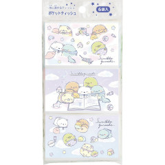 Japan San-X Pocket Tissues Set - Sumikko Gurashi : Happy School B