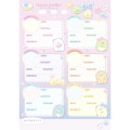 Japan San-X B6 Exchange Notebook - Sumikko Gurashi : Wakuwaku Pink - 2