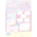 Japan San-X B6 Exchange Notebook - Sumikko Gurashi : Wakuwaku Pink - 4