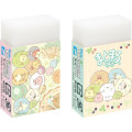 Japan San-X Eraser Set - Sumikko Gurashi : Raccoon Tanuki Round Restaurant - 1