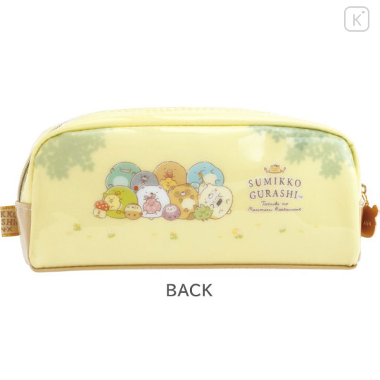 Japan San-X Pen Pouch - Sumikko Gurashi : Raccoon Tanuki Round Restaurant - 2