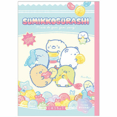 Japan San-X Blank Notebook - Sumikko Gurashi : Gummy Gummy Party A