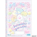 Japan San-X Blank Notebook - Sumikko Gurashi : Gummy Gummy Party B - 2