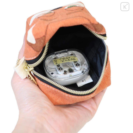 Japan Disney Mini Accessory Pouch - Zootopia : Nick Face - 3