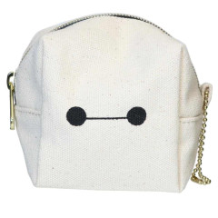 Japan Disney Mini Accessory Pouch - Baymax Face