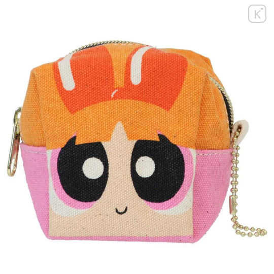 Japan The Powerpuff Girls Mini Accessory Pouch - Blossom Face - 1