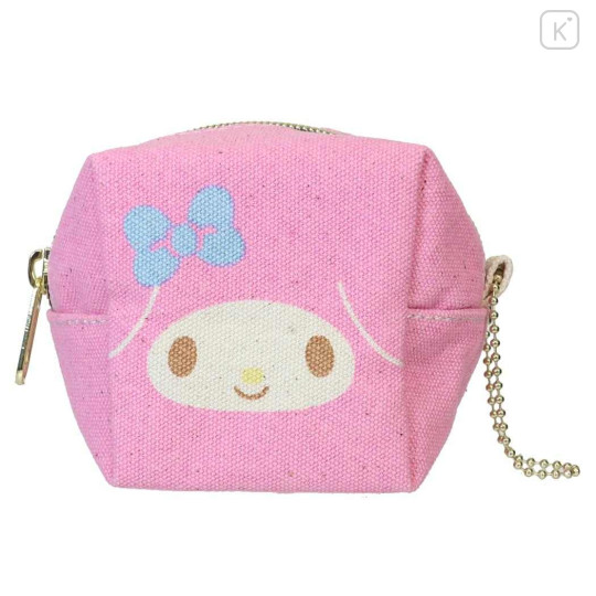 Japan Sanrio Mini Accessory Pouch - My Melody : Face - 1