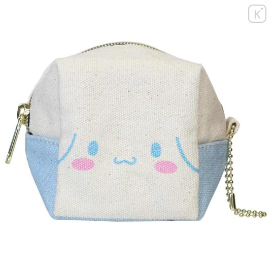 Japan Sanrio Mini Accessory Pouch - Cinnamoroll : Face - 1