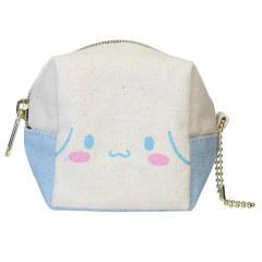 Japan Sanrio Mini Accessory Pouch - Cinnamoroll : Face