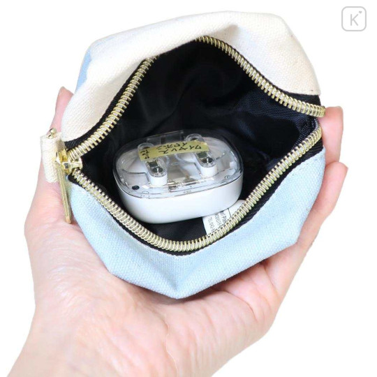 Japan Sanrio Mini Accessory Pouch - Cinnamoroll : Face - 3