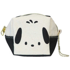 Japan Sanrio Mini Accessory Pouch - Pochacco : Face