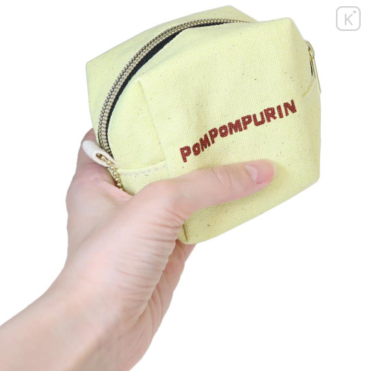 Japan Sanrio Mini Accessory Pouch - Pompompurin : Face - 2
