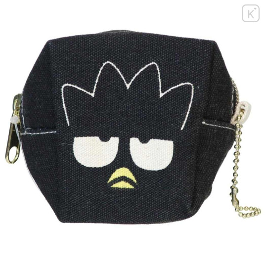 Japan Sanrio Mini Accessory Pouch - Badtz-maru : Face - 1