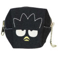 Japan Sanrio Mini Accessory Pouch - Badtz-maru : Face - 1