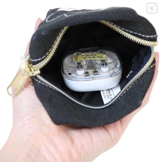 Japan Sanrio Mini Accessory Pouch - Badtz-maru : Face - 3