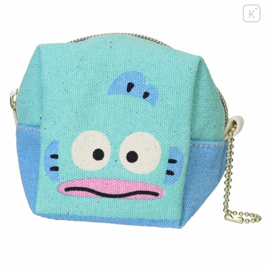 Japan Sanrio Mini Accessory Pouch - Hangyodon : Face - 1
