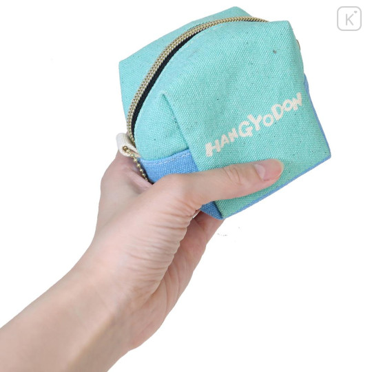 Japan Sanrio Mini Accessory Pouch - Hangyodon : Face - 2