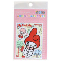 Japan Sanrio Vinyl Sticker - My Melody & My Sweet Piano : Trading Card Style Flower - 1