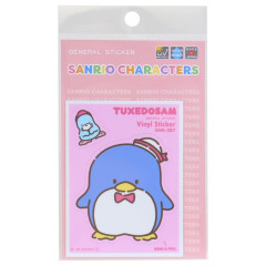 Japan Sanrio Vinyl Sticker - Tuxedo Sam : Trading Card Style