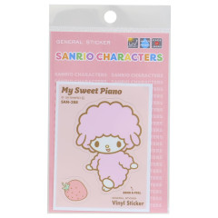 Japan Sanrio Vinyl Sticker - My Sweet Piano : Trading Card Style
