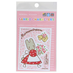 Japan Sanrio Vinyl Sticker - Marroncream : Trading Card Style