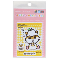 Japan Sanrio Vinyl Sticker - Corocorokuririn : Trading Card Style