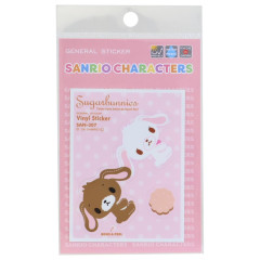 Japan Sanrio Vinyl Sticker - Sugarbunnies : Trading Card Style